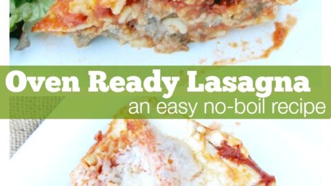 Oven Ready Lasagna A No Boil Lasagna Recipe