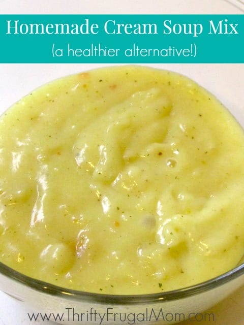 Cheaper and healthier than bought cream soup, this homemade version allows you to make as little or as much as you want at a time.