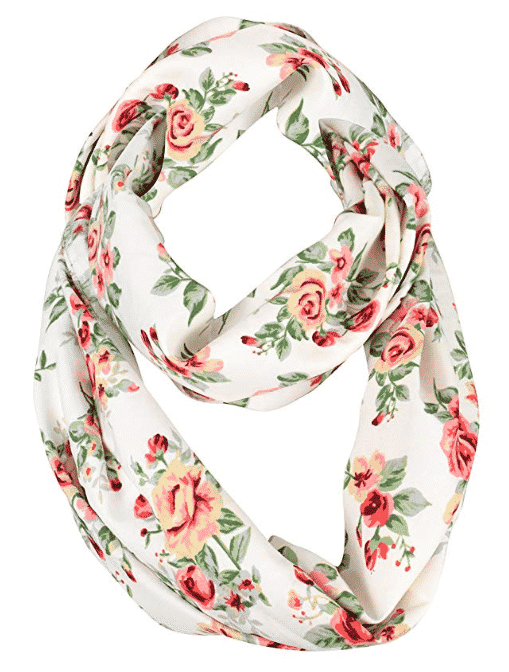 vintage floral scarf under $10