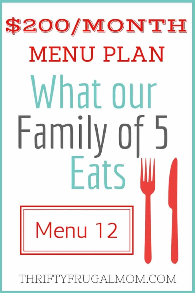 Meal Planning Ideas for Families