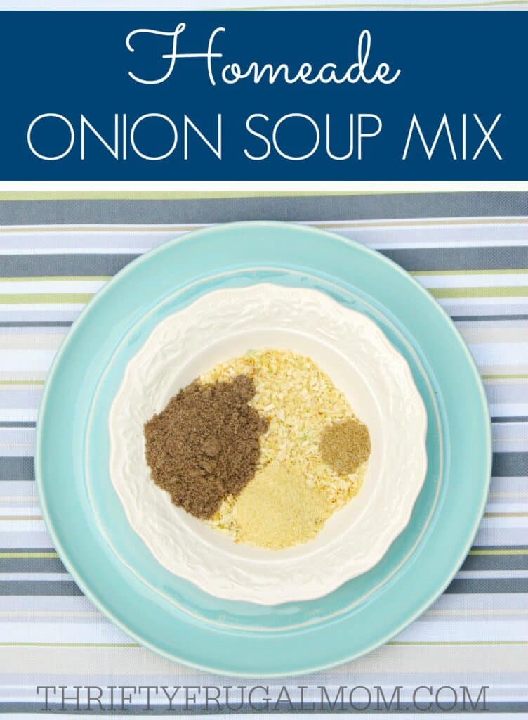 Homemade Onion Soup Mix navy