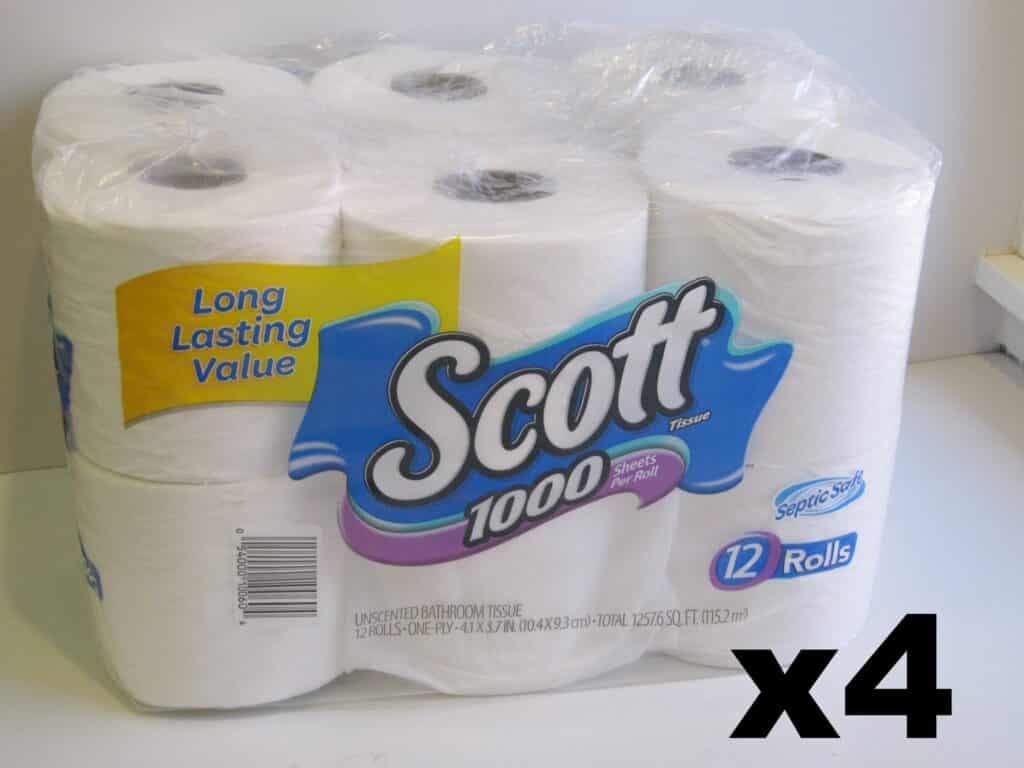 Scott toilet paper
