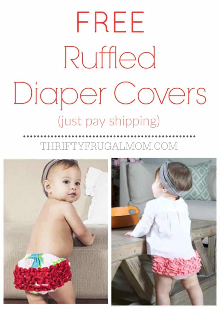 Free Ruffled Diaper Cover Baby Bloomer