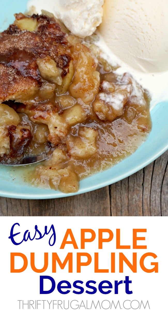 easy apple dumpling dessert