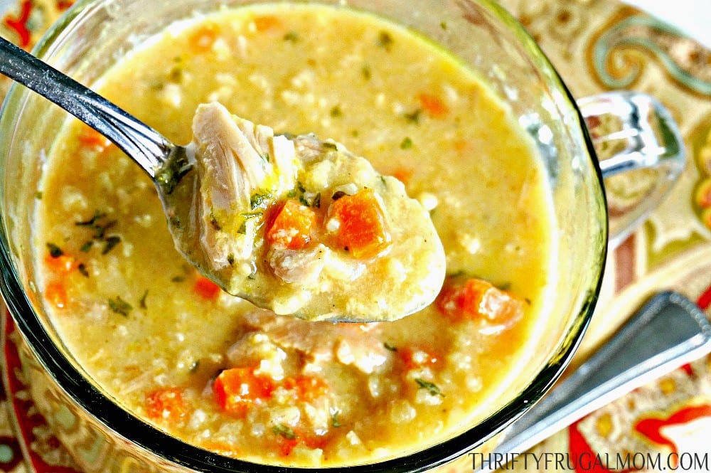 Chicken and Rice Soup Recipe with Curry