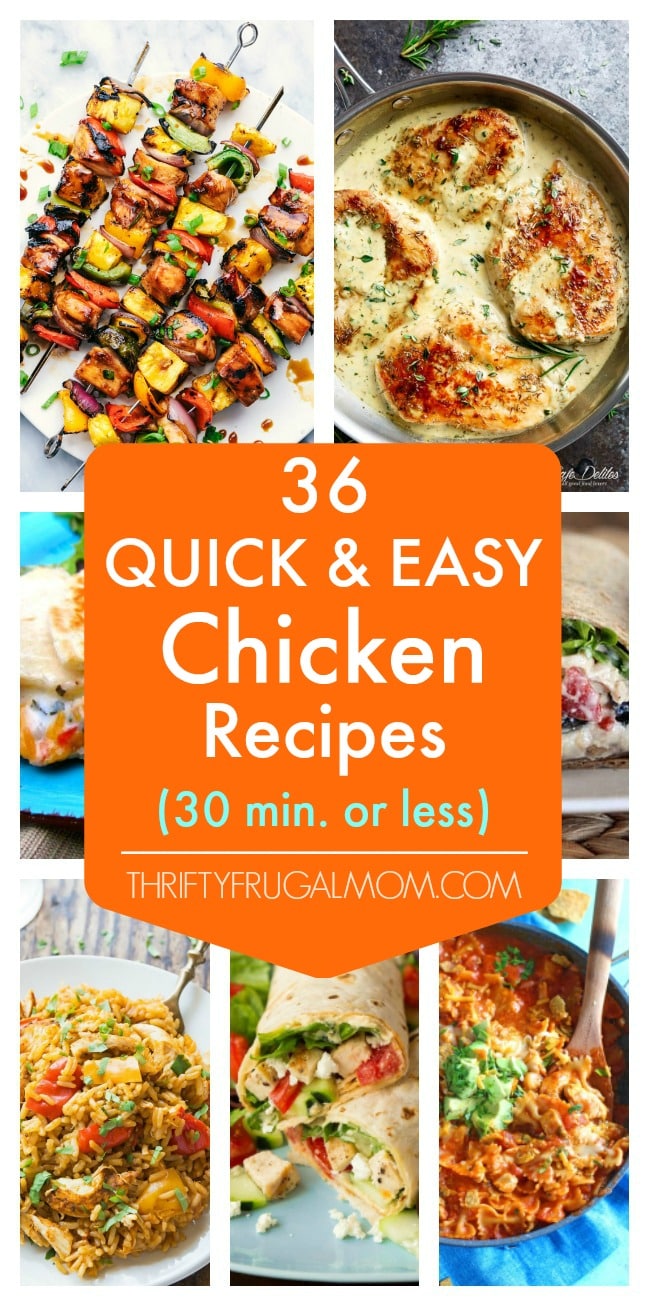 Quick and Easy Chicken Recipes