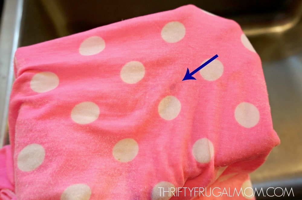 Remove dry erase markers from clothes