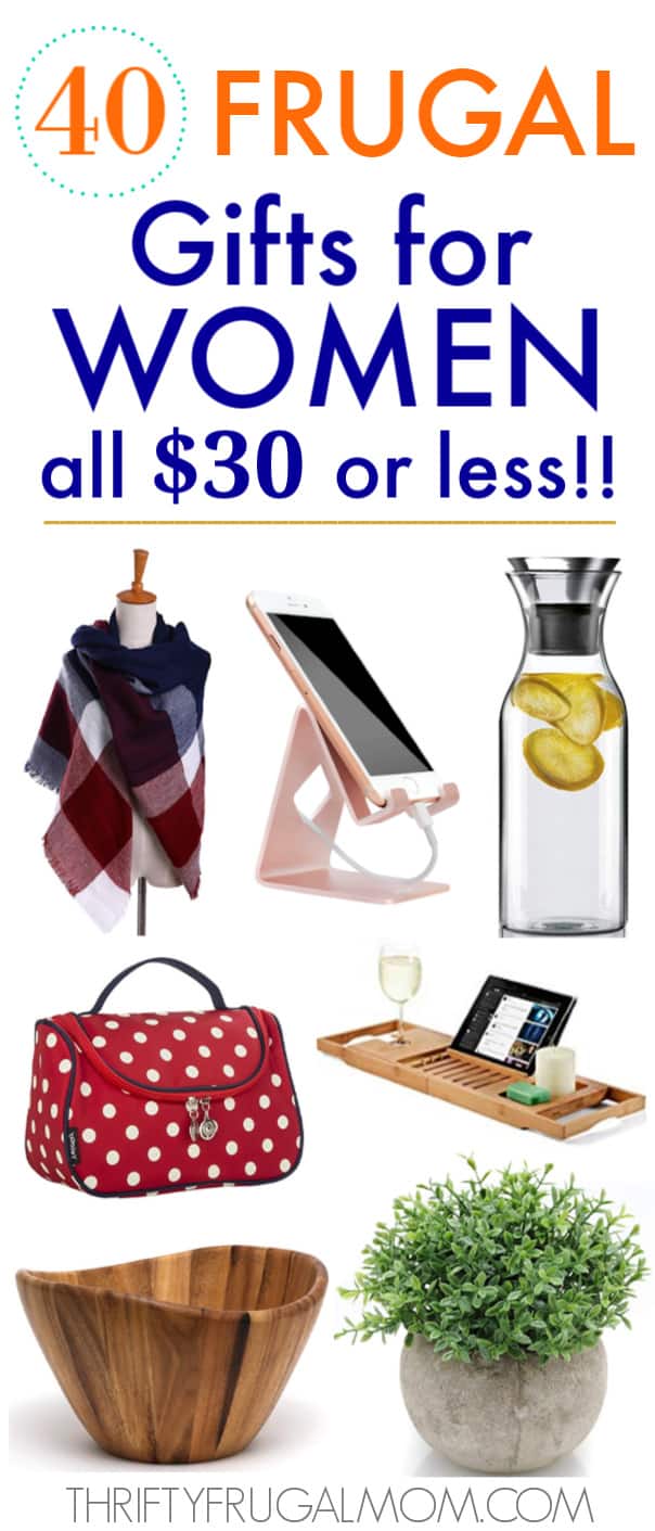 18 Frugal Gifts for Women that Cost $18 or Less   Thrifty Frugal Mom