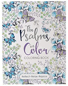a Psalms in Color coloring book for adults gift idea