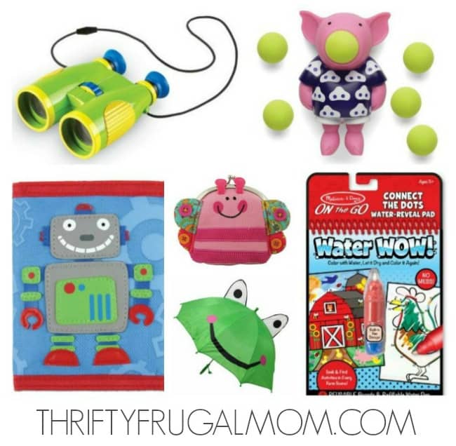 a collage of cheap gifts for kids