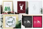 35 Free Christmas Printables to Decorate Your Home - Thrifty Frugal Mom