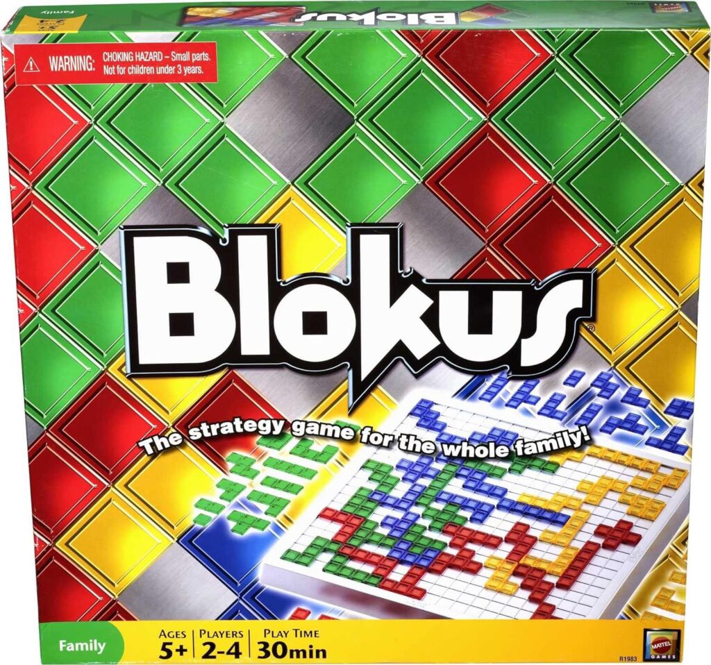 Blokus game- cheap gift for family
