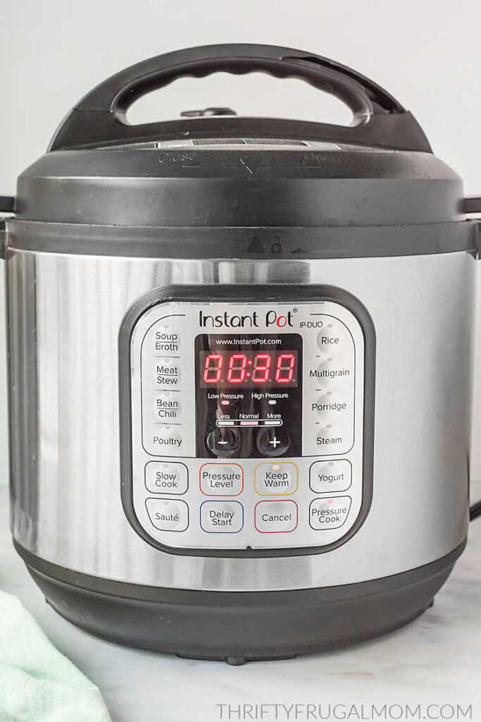 front view of Instant Pot.