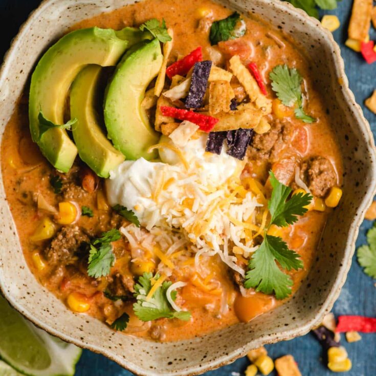 Image for Creamy Beef Enchilada Soup (4oz)